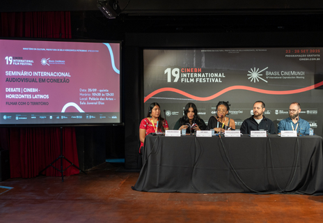 DEBATE | CINEBH – HORIZONTES LATINOS 20250925 - BELO HORIZONTE - MG - 19ª CINEBH - International Film Festival - - Foto: Leo Fontes/Universo Produção