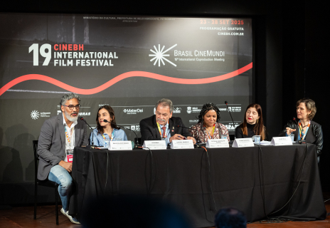 DEBATE INAUGURAL 20250924 - BELO HORIZONTE - MG - 19ª CINEBH - International Film Festival - - Foto: Leo Fontes/Universo Produção